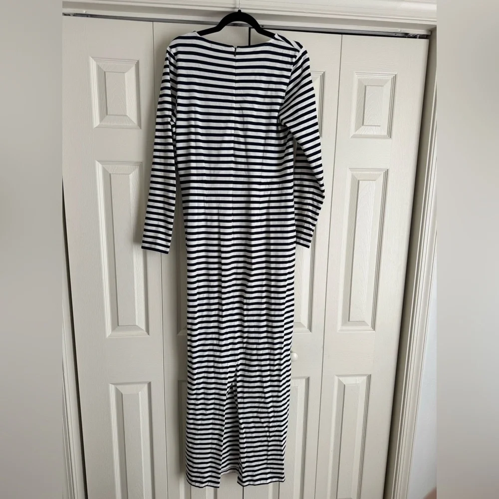 J. Crew Maxi Stripe Dress